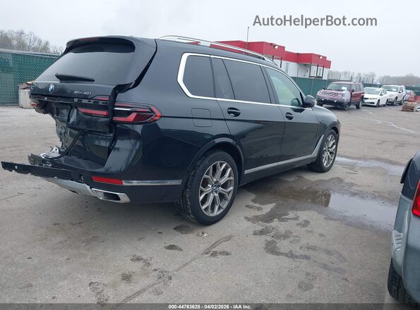 5UX23EM09S9W76936 2025 BMW X7 Black Tył prawy