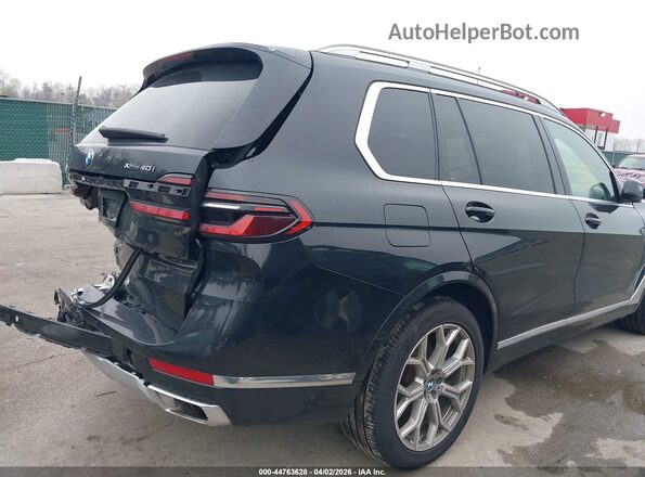5UX23EM09S9W76936 2025 BMW X7 Black 