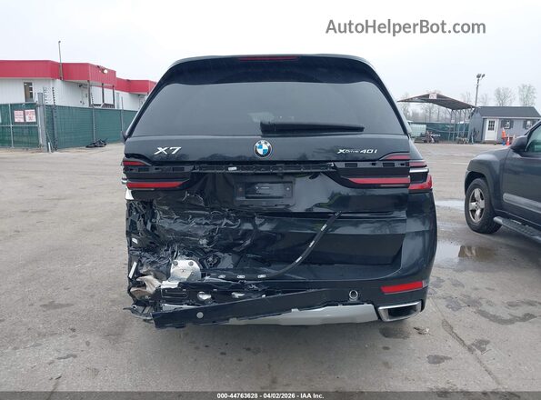 5UX23EM09S9W76936 2025 BMW X7 Black 