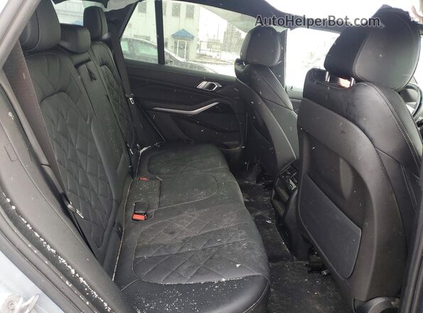 5UX23EU00R9S63300 2024 BMW X5 Gray Вид задніх сидінь