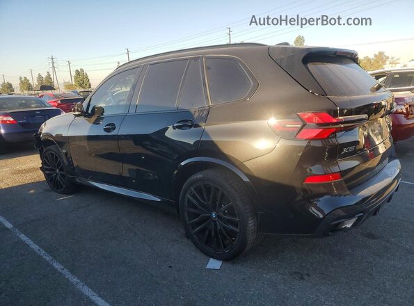 5UX23EU04T9028308 2026 BMW X5 Black Trasero izquierdo
