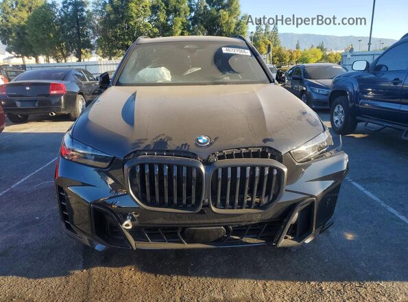 5UX23EU04T9028308 2026 BMW X5 Black Vista frontal