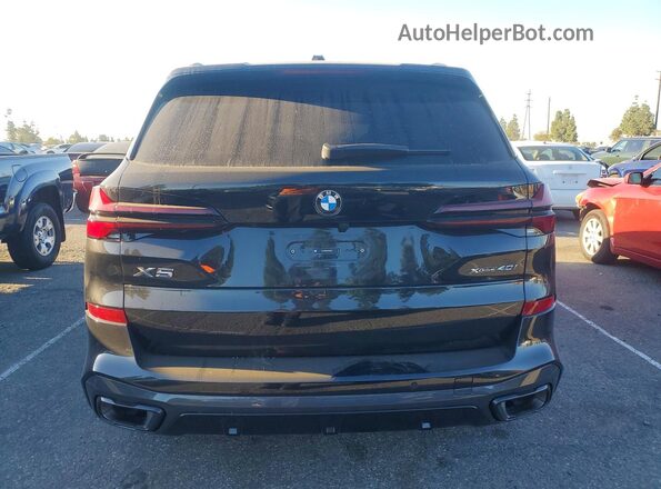 5UX23EU04T9028308 2026 BMW X5 Black Vista trasera