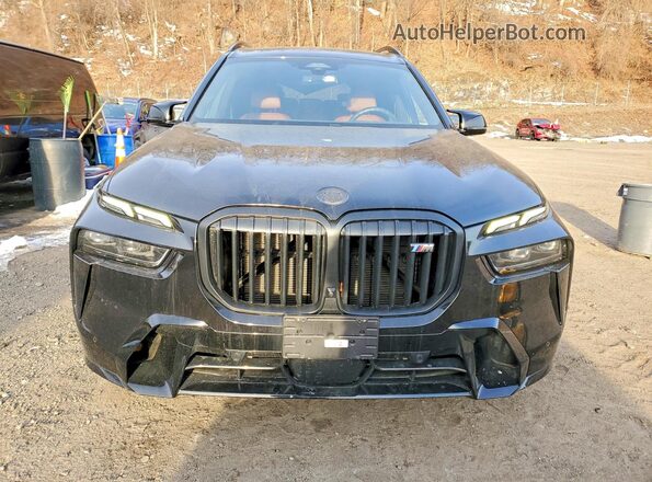 5UX33EM09R9S33863 2024 BMW X7 Black Front view