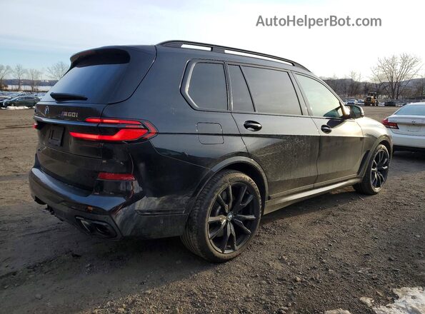 5UX33EM09R9S33863 2024 BMW X7 Black Rear right