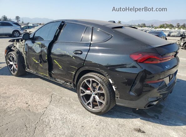 5UX33EX01R9S62253 2024 BMW X6 Black Հետևի ձախ