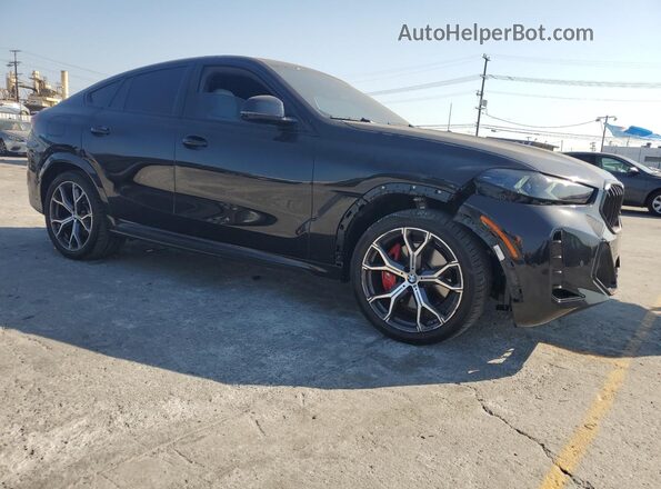 5UX33EX01R9S62253 2024 BMW X6 Black Առջևի աջ