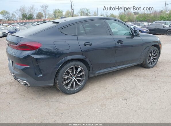 5UX33EX02S9X22929 2025 BMW X6 Black Tył prawy