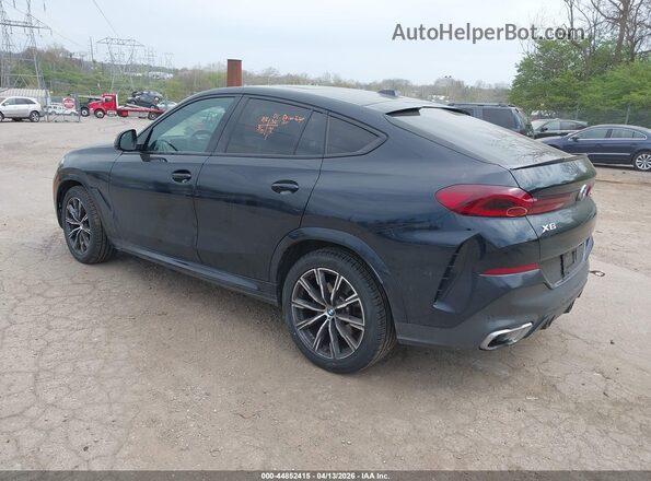 5UX33EX02S9X22929 2025 BMW X6 Black Tył lewy