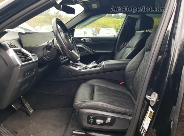5UX33EX02S9X29007 2025 BMW X6 Black 