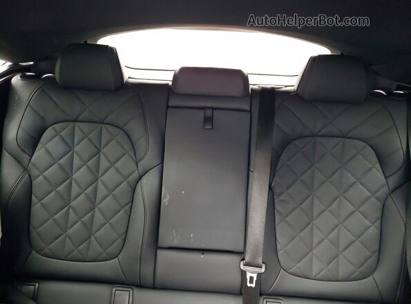 5UX33EX02S9X29007 2025 BMW X6 Black უკანა სავარძლების ხედი