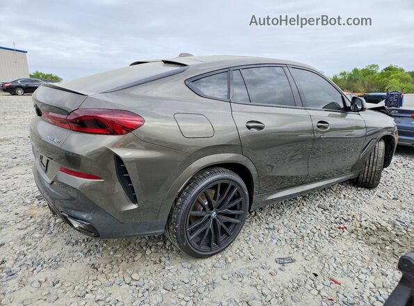 5UX33EX04T9325630 2026 BMW X6 Green Tył prawy