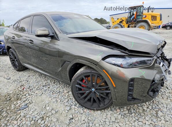 5UX33EX04T9325630 2026 BMW X6 Green Przód prawy