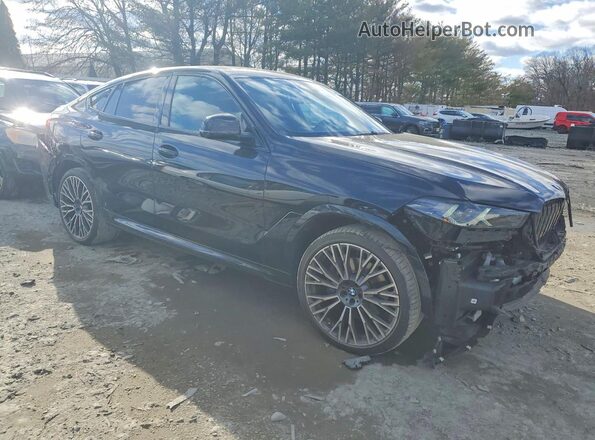 5UX33EX08R9T65475 2024 BMW X6 Black წინა მარჯვენა