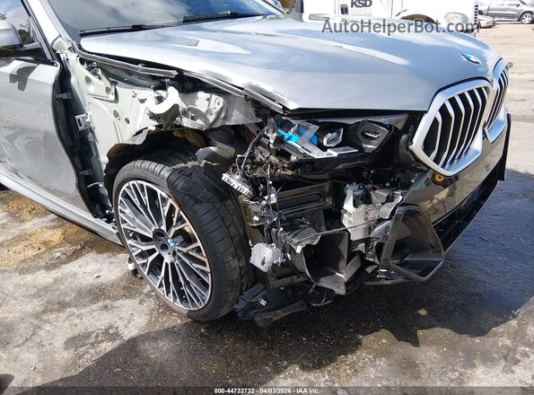 5UX33EX0XS9Z00795 2025 BMW X6 Gray Vista frontal