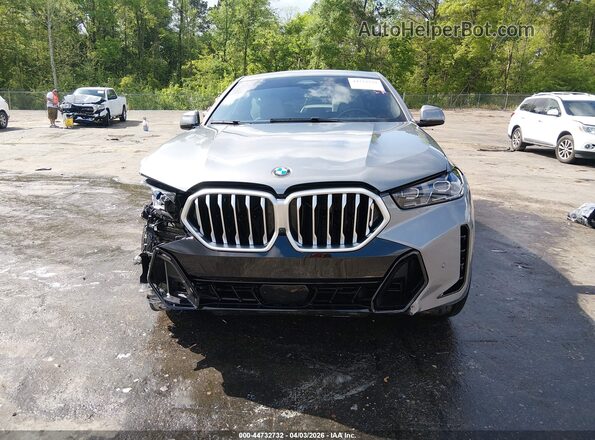 5UX33EX0XS9Z00795 2025 BMW X6 Gray Vista del cuadro de instrumentos