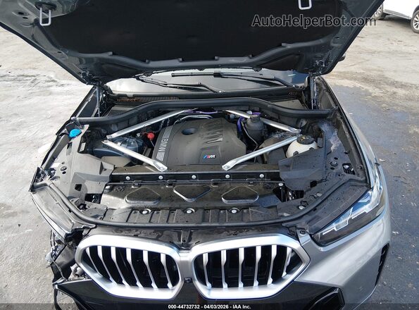 5UX33EX0XS9Z00795 2025 BMW X6 Gray Vista trasera