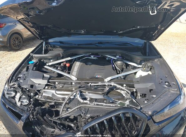 5UX33EX0XT9303101 2026 BMW X6 Black Вид ззаду
