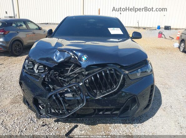 5UX33EX0XT9303101 2026 BMW X6 Black Вид щитка приладів