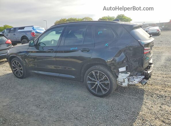 5UX43DP00P9P00630 2023 BMW X3 Black უკანა მარცხენა