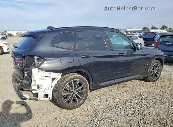 5UX43DP00P9P00630 2023 BMW X3 Black უკანა მარჯვენა