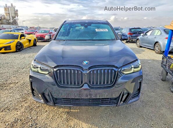 5UX43DP00P9P00630 2023 BMW X3 Black წინა ხედი