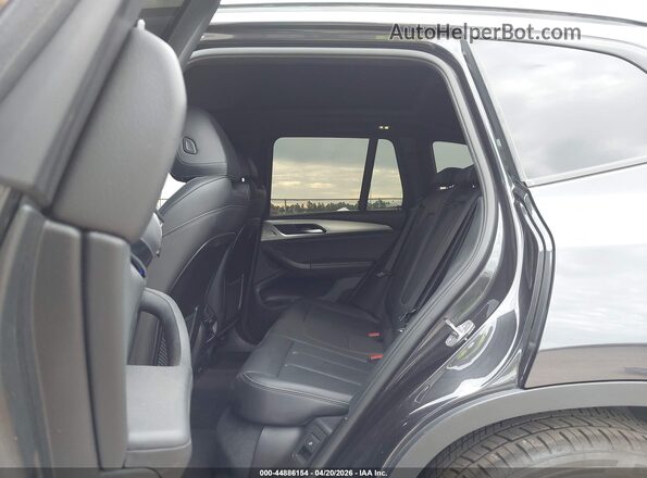 5UX43DP02N9J51185 2022 BMW X3 Black 