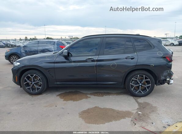 5UX43DP02N9J51185 2022 BMW X3 Black 