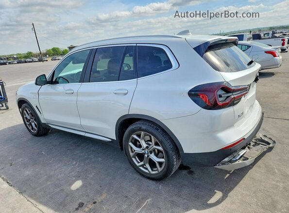 5UX43DP02N9K26029 2022 BMW X3 White Задня ліва чверть