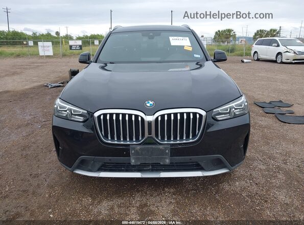 5UX43DP06N9N05841 2022 BMW X3 Черный Вид задней части салона