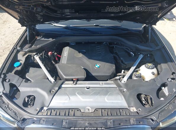 5UX43DP07N9N13947 2022 BMW X3 Black Вид ззаду