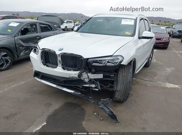 5UX43DP09P9S92189 2023 BMW X3 White Դիմացի տեսք
