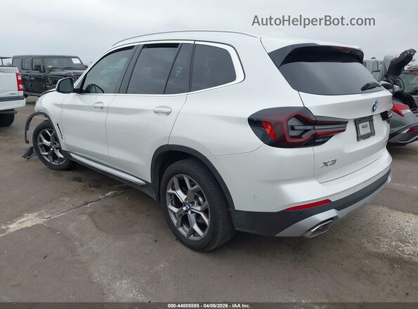 5UX43DP09P9S92189 2023 BMW X3 White Հետևի ձախ