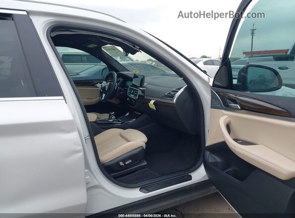 5UX43DP09P9S92189 2023 BMW X3 White Սալոնի դիմացի տեսք