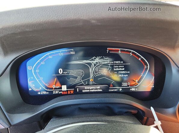 5UX43DP09P9T08570 2023 BMW X3 Синий 