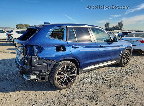 5UX43DP09P9T08570 2023 BMW X3 Синий 