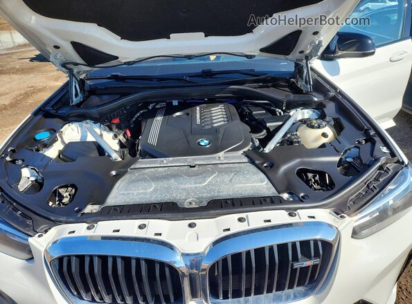 5UX43DT09P9R39485 2023 BMW X4 Белый Вид подкапотного пространства