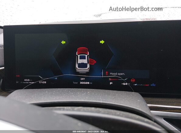 5UX43EX08R9V08493 2024 BMW X6 White Вид задніх сидінь