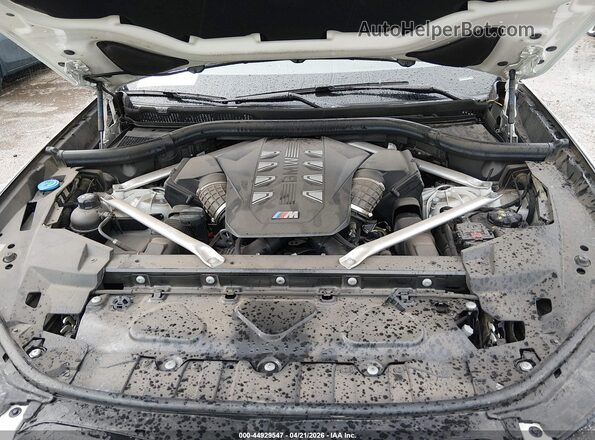 5UX43EX08R9V08493 2024 BMW X6 White Вид ззаду