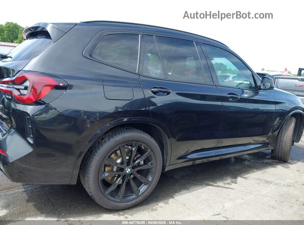 5UX53DP01P9N54694 2023 BMW X3 Black Սալոնի 360 աստիճան տեսք