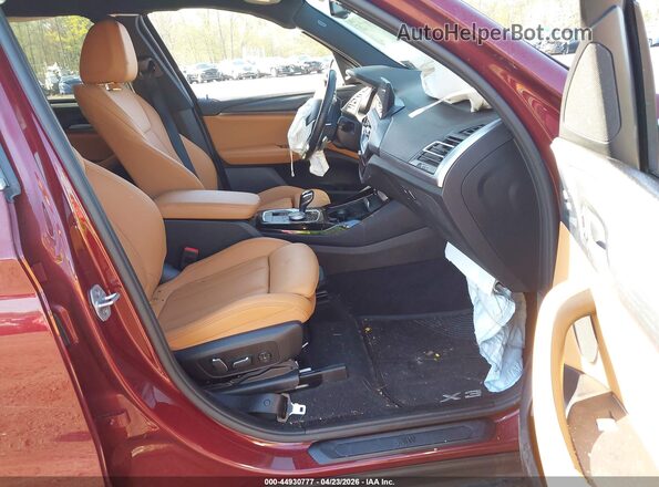 5UX53DP01R9W80735 2024 BMW X3 Red 