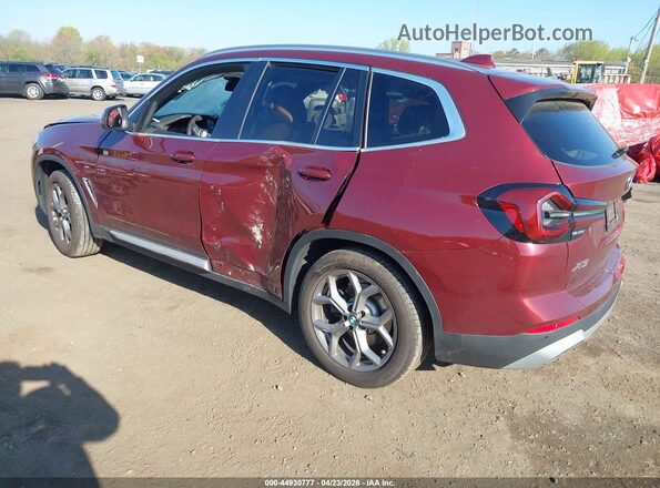 5UX53DP01R9W80735 2024 BMW X3 Red 