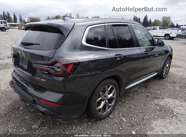 5UX53DP05N9M00700 2022 BMW X3 Gray Rear right