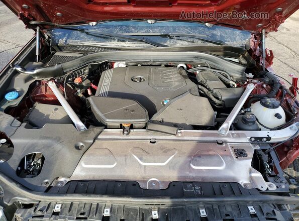 5UX53DP06P9S73927 2023 BMW X3 Maroon 