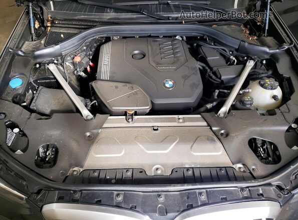 5UX53DP06R9W79516 2024 BMW X3 Black Vista del compartimento del motor