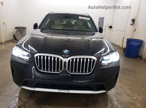5UX53DP06R9W79516 2024 BMW X3 Black Vista frontal