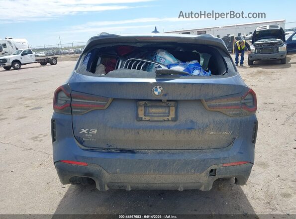 5UX53DP07N9N28548 2022 BMW X3 Blue 