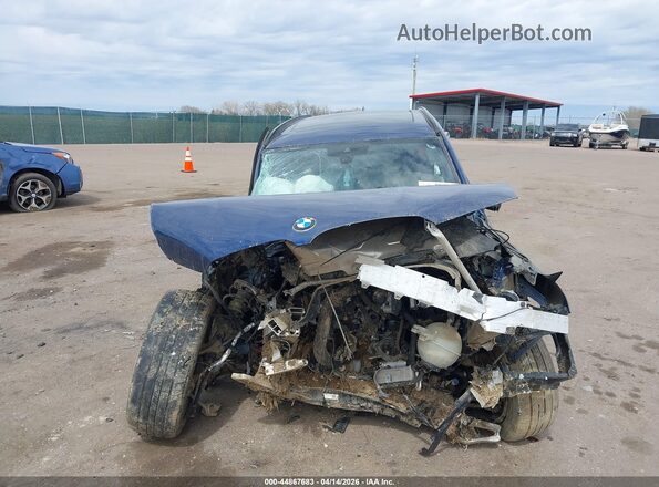 5UX53DP07N9N28548 2022 BMW X3 Blue Widok deski rozdzielczej