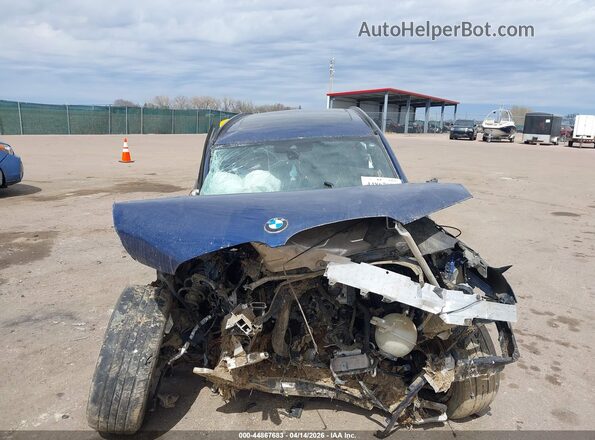 5UX53DP07N9N28548 2022 BMW X3 Blue Widok z przodu