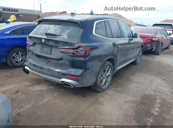 5UX53DP08R9W64841 2024 BMW X3 Black 